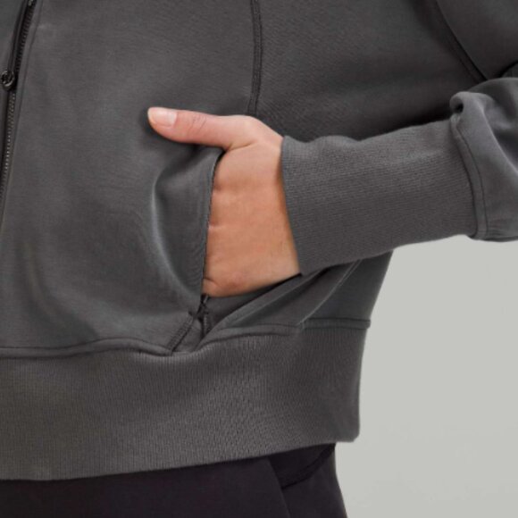 Lululemon Softstreme Pocketed Hoodie, full-zip, size 4 - Picture 10 of 10